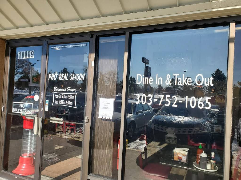 Pho Real Saigon | restaurant | 10009 E Hampden Ave, Denver, CO 80231, USA | 3037521065 OR +1 303-752-1065