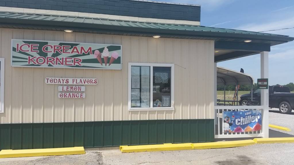 Ice Cream Korner | restaurant | 7605 US-50, Iuka, IL 62849, USA | 6183234321 OR +1 618-323-4321