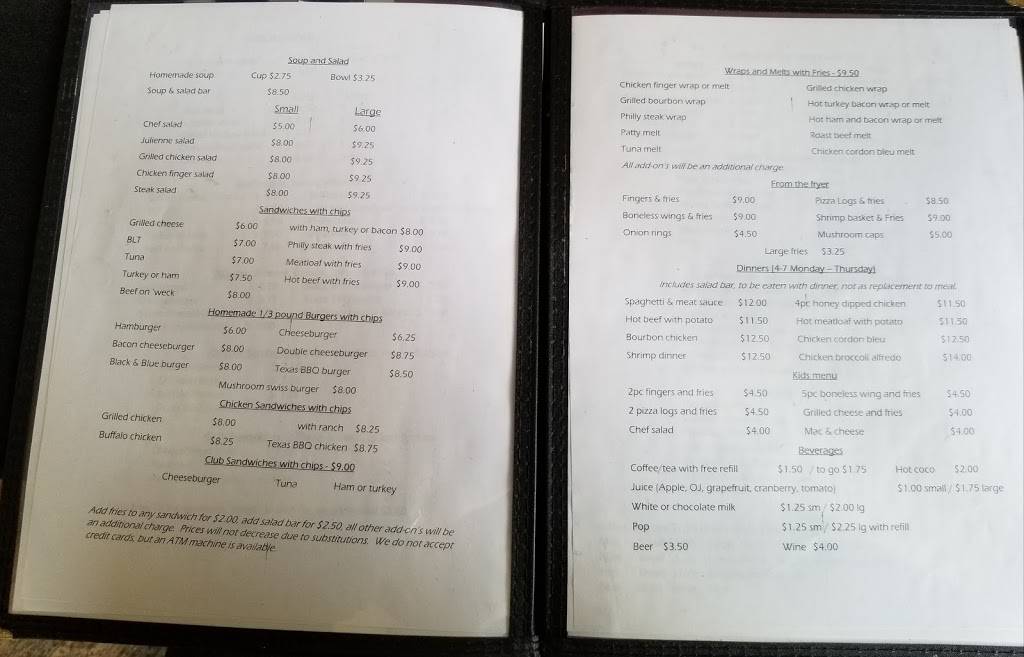 Prospector | restaurant | 8 Main St, Attica, NY 14011, USA | 5855912474 OR +1 585-591-2474