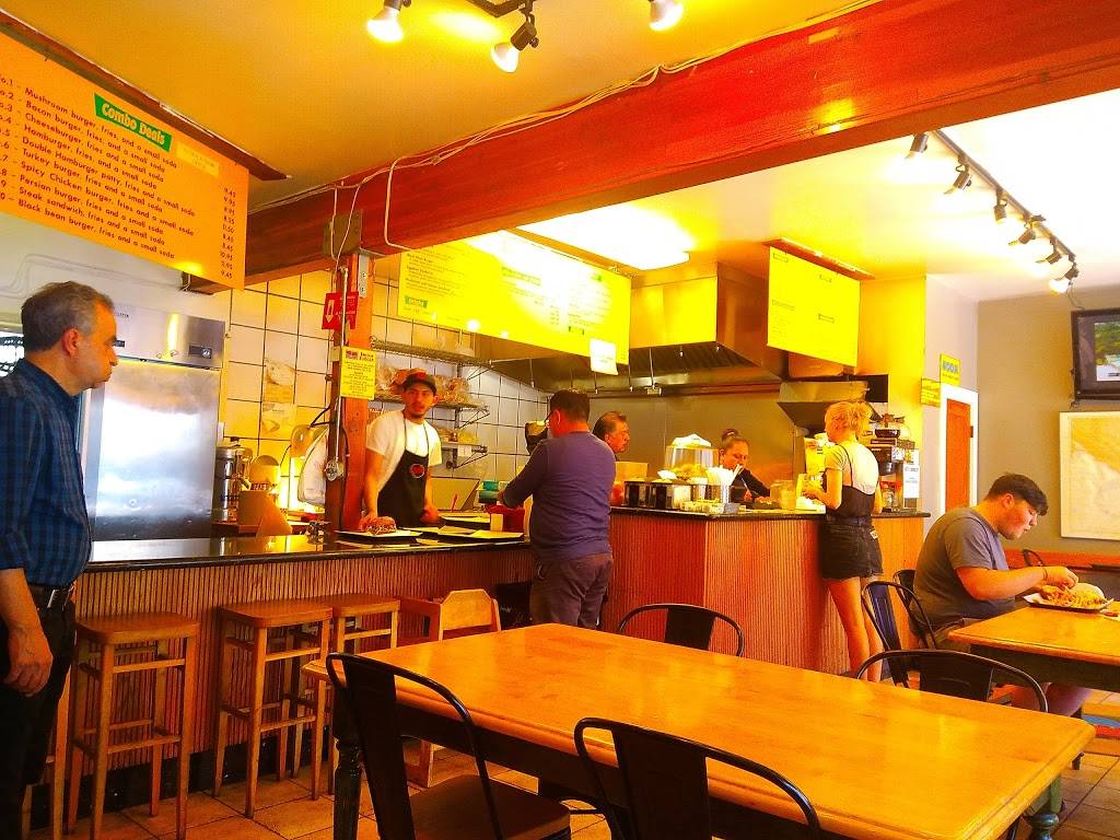 Bongo Burger | restaurant | 2505 Dwight Way, Berkeley, CA 94704, USA | 5105484100 OR +1 510-548-4100