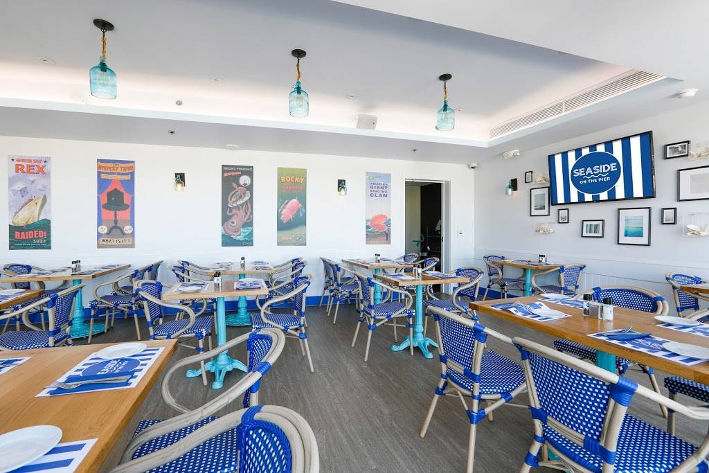 Seaside on the Pier | restaurant | 250 Santa Monica Pier, Santa Monica, CA 90401, USA | 3108837437 OR +1 310-883-7437