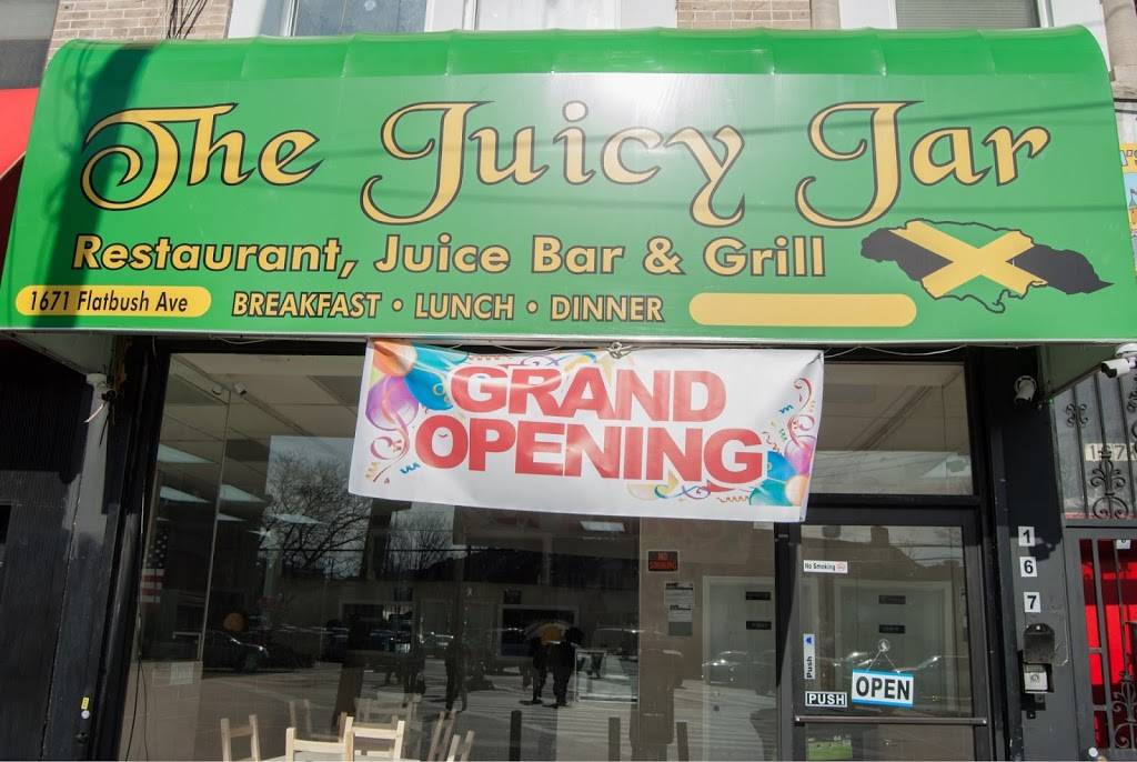 The Juicy Jar | restaurant | 1671 Flatbush Ave, Brooklyn, NY 11210, USA | 7186771400 OR +1 718-677-1400