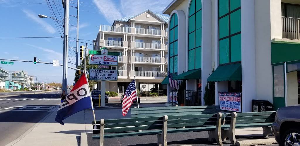 Coachs Corner Diner | restaurant | 7300 Coastal Hwy, Ocean City, MD 21842, USA | 4107232468 OR +1 410-723-2468