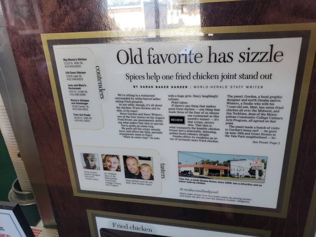 Time Out Foods | restaurant | 3518 N 30th St, Omaha, NE 68111, USA | 4024512622 OR +1 402-451-2622