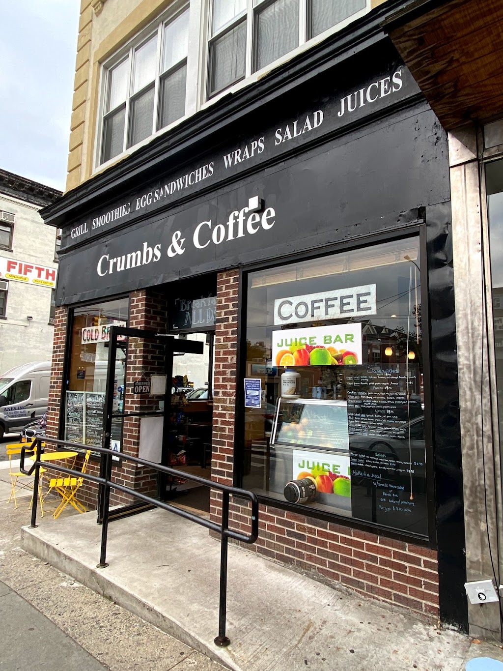 Crumbs & Coffee | bakery | 423 5th Ave, Brooklyn, NY 11215, USA | 3479160544 OR +1 347-916-0544