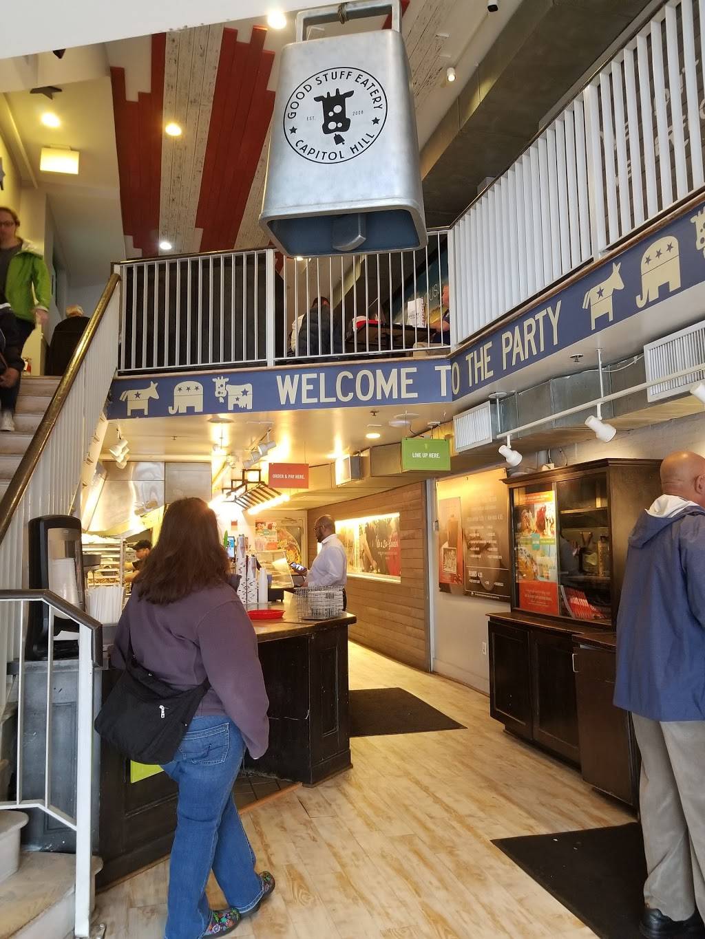 Good Stuff Eatery | restaurant | 303 Pennsylvania Ave SE, Washington, DC 20003, USA | 2025438222 OR +1 202-543-8222