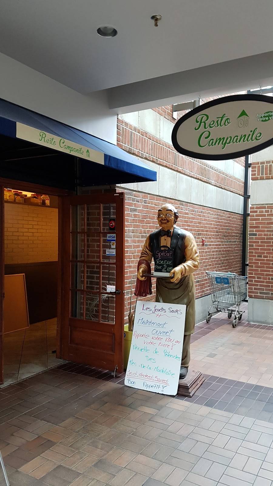 Resto Campanile | restaurant | 3700 Rue du Campanile, Québec, QC G1X 4E5, Canada | 4189145113 OR +1 418-914-5113