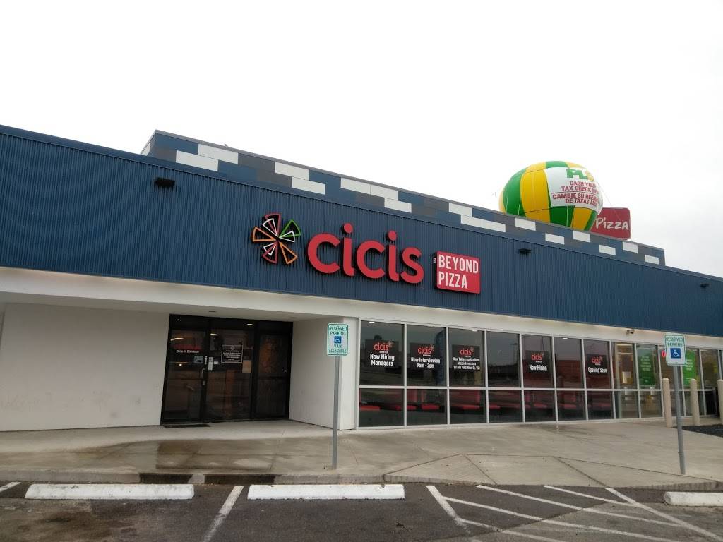 Cicis | restaurant | 111 Farm to Market 1960 Road East W, Houston, TX 77090, USA | 2813978577 OR +1 281-397-8577