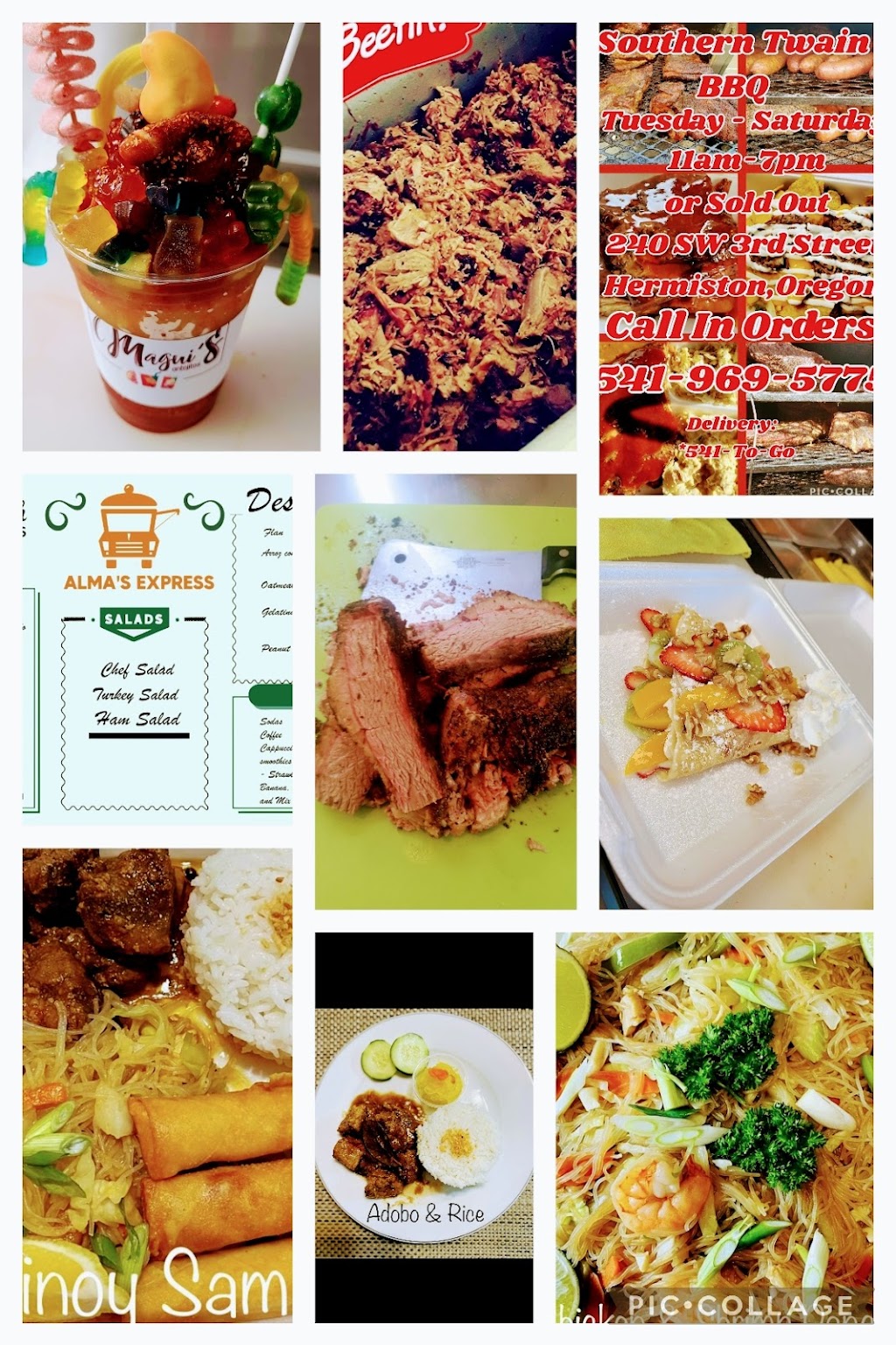 Southern Twain BBQ | restaurant | 240 SW 3rd St, Hermiston, OR 97838, USA | 5419695775 OR +1 541-969-5775