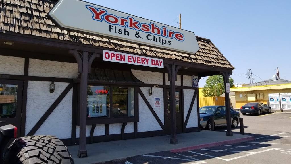 Yorkshire Fish & Chips | restaurant | 7275 N Pecos St, Denver, CO 80221, USA | 3034284644 OR +1 303-428-4644