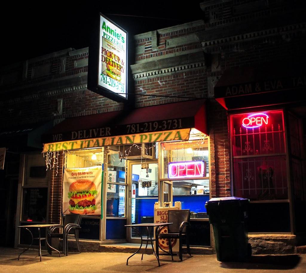 Annies Pizzeria | restaurant | 213 Middlesex Ave, Medford, MA 02155, USA | 7812193731 OR +1 781-219-3731