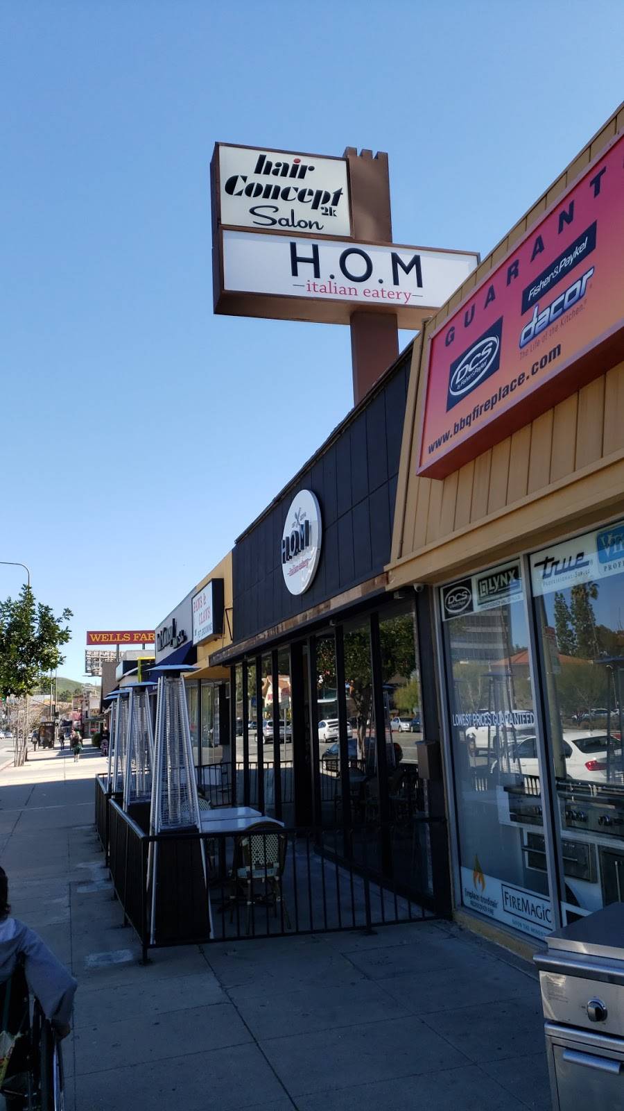 H.O.M Italian Eatery | restaurant | 21136 Ventura Blvd, Woodland Hills, CA 91364, USA | 8183139500 OR +1 818-313-9500