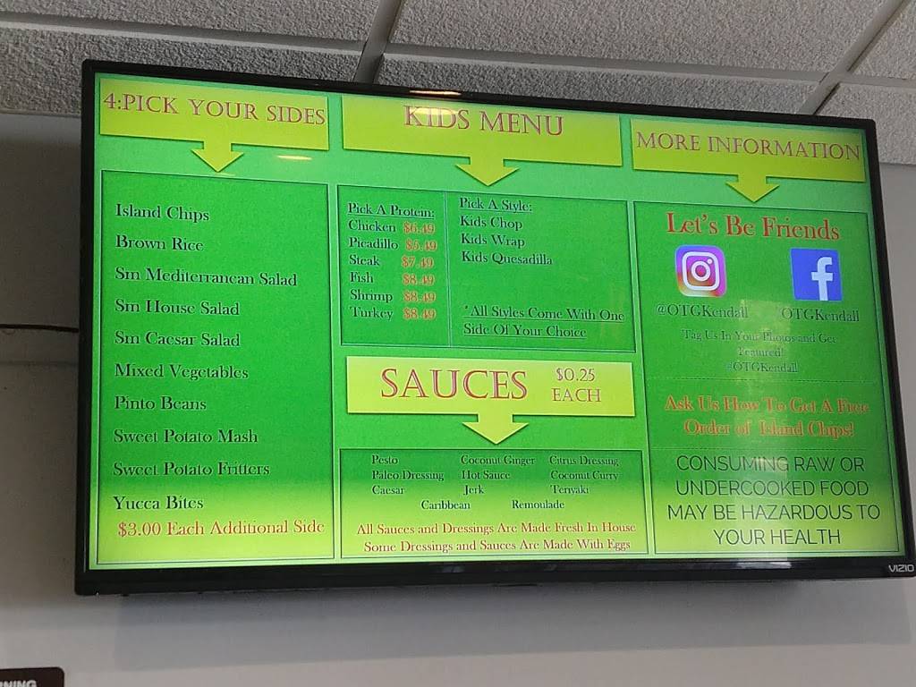 Off the Grille Kendall | restaurant | 12578 N Kendall Dr, Miami, FL 33186, USA | 3052742300 OR +1 305-274-2300