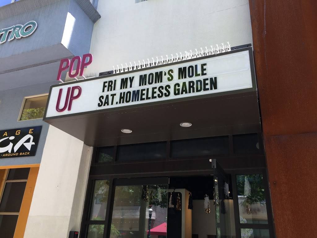 POPUP | restaurant | 1108 Pacific Ave, Santa Cruz, CA 95060, USA | 8318246100 OR +1 831-824-6100