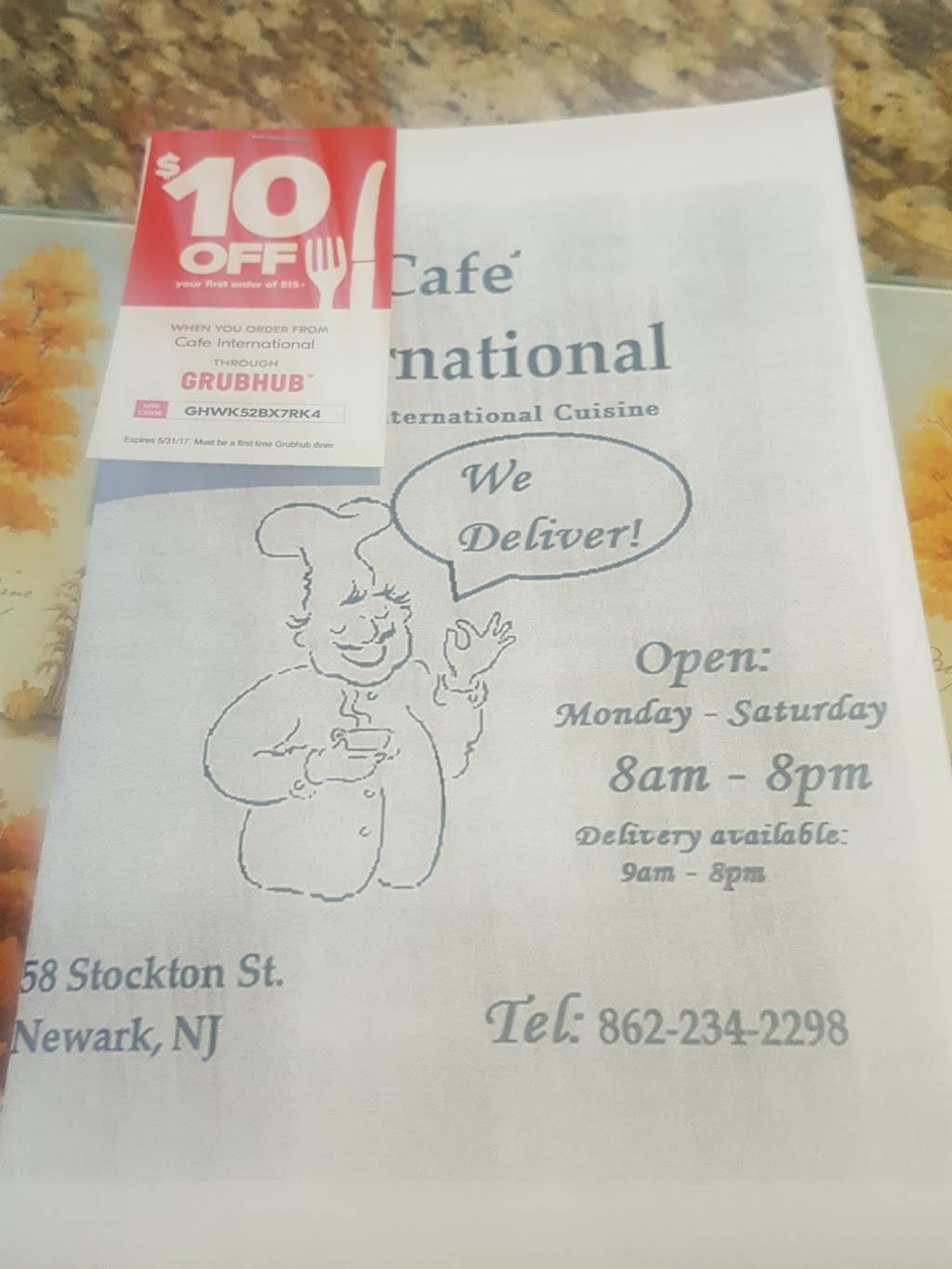 Chocolatte Cafe & Restaurant | restaurant | 58 Stockton St, Newark, NJ 07105, USA | 8622342298 OR +1 862-234-2298