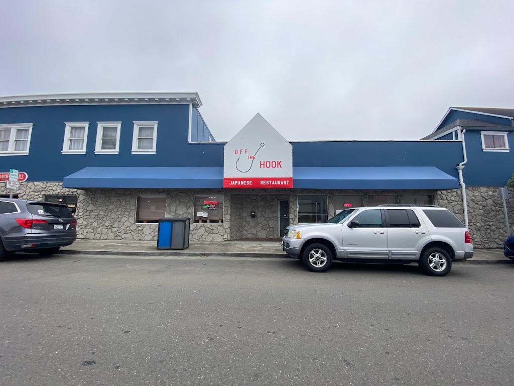 Off the Hook Sushi | restaurant | 118 E Redwood Ave, Fort Bragg, CA 95437, USA | 7079643188 OR +1 707-964-3188