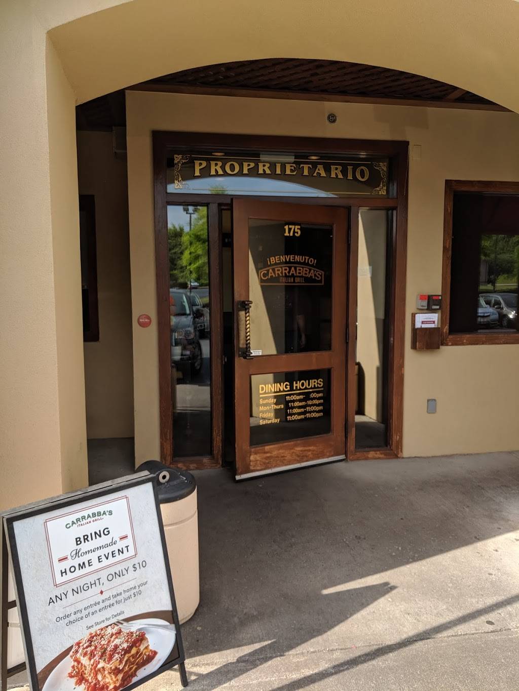 Carrabbas Italian Grill | restaurant | 175 Marketplace Dr, Johnson City, TN 37604, USA | 4232322858 OR +1 423-232-2858