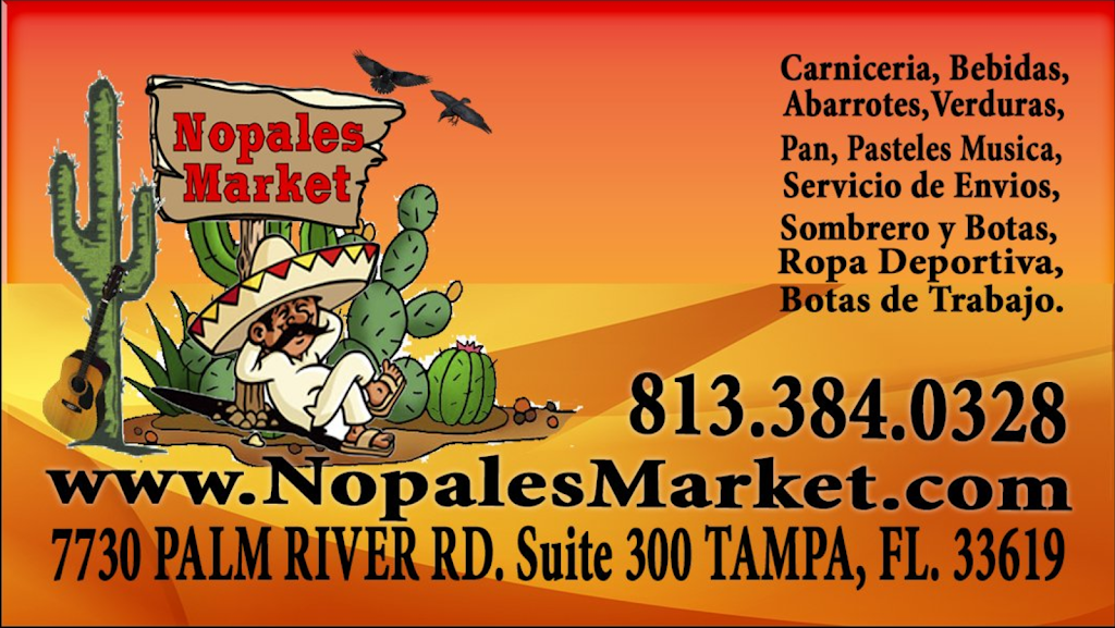 Los Nopales Mexican Taqueria, Billiards & Market | restaurant | 7730 Palm River Rd # 300, Tampa, FL 33619, USA | 8134665448 OR +1 813-466-5448