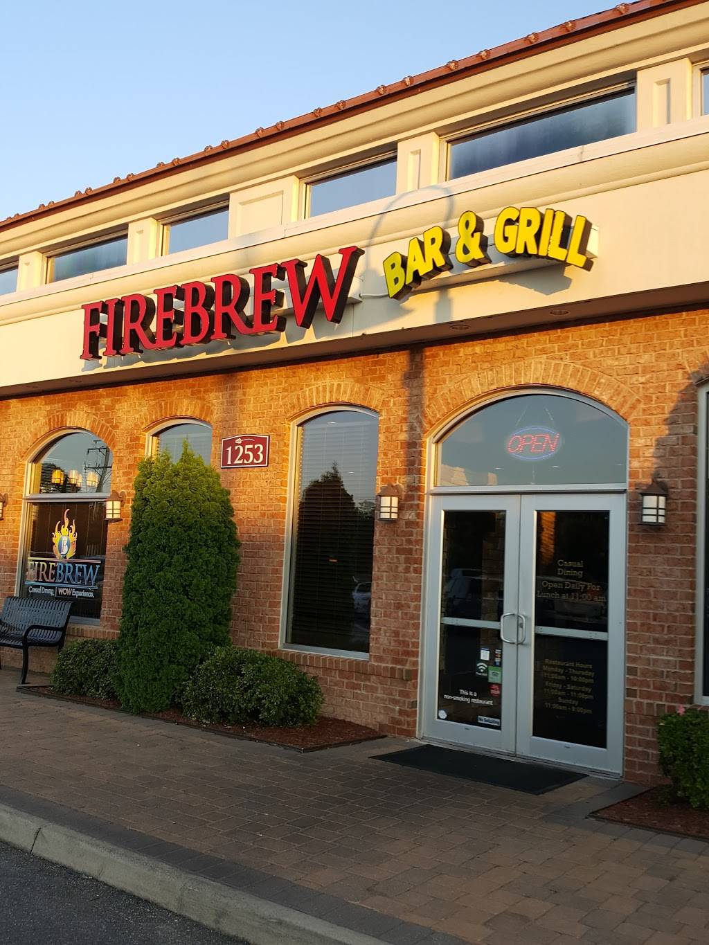FIREBREW Bar & Grill - Virginia Beach Restaurant | restaurant | 1253 Nimmo Pkwy #117, Virginia Beach, VA 23456, USA | 7576892800 OR +1 757-689-2800