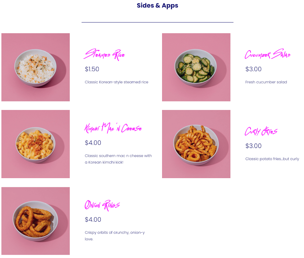 kpop chick! — N Central Expy | restaurant | 11411 N Central Expy, Dallas, TX 75243, USA | 4692574691 OR +1 469-257-4691