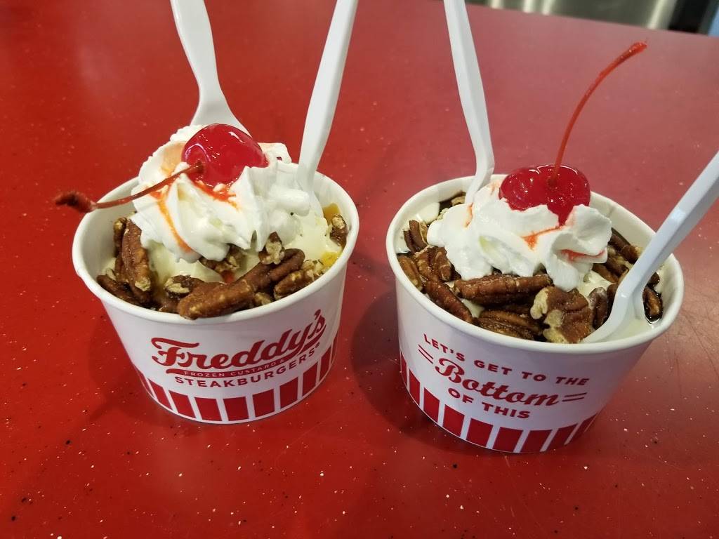 Freddys Frozen Custard & Steakburgers | restaurant | 20450 Southwest Fwy, Richmond, TX 77469, USA | 2812396900 OR +1 281-239-6900