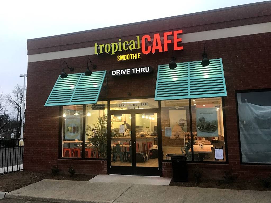 Tropical Smoothie Cafe | restaurant | 5002 Cross Rd NW, Roanoke, VA 24012, USA | 5403662021 OR +1 540-366-2021
