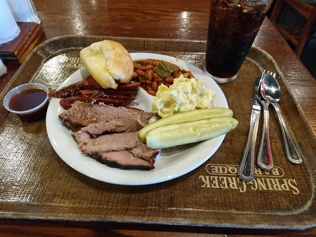 Spring Creek Barbeque | restaurant | 3335 N George Bush Hwy, Garland, TX 75040, USA | 9726752920 OR +1 972-675-2920