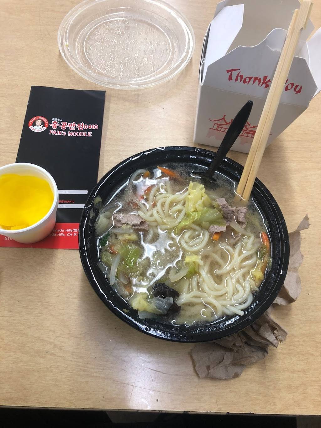 Hong Kong Banjum By Paiks Noodle | restaurant | 10650 Zelzah Ave, Granada Hills, CA 91344, USA | 8184881373 OR +1 818-488-1373