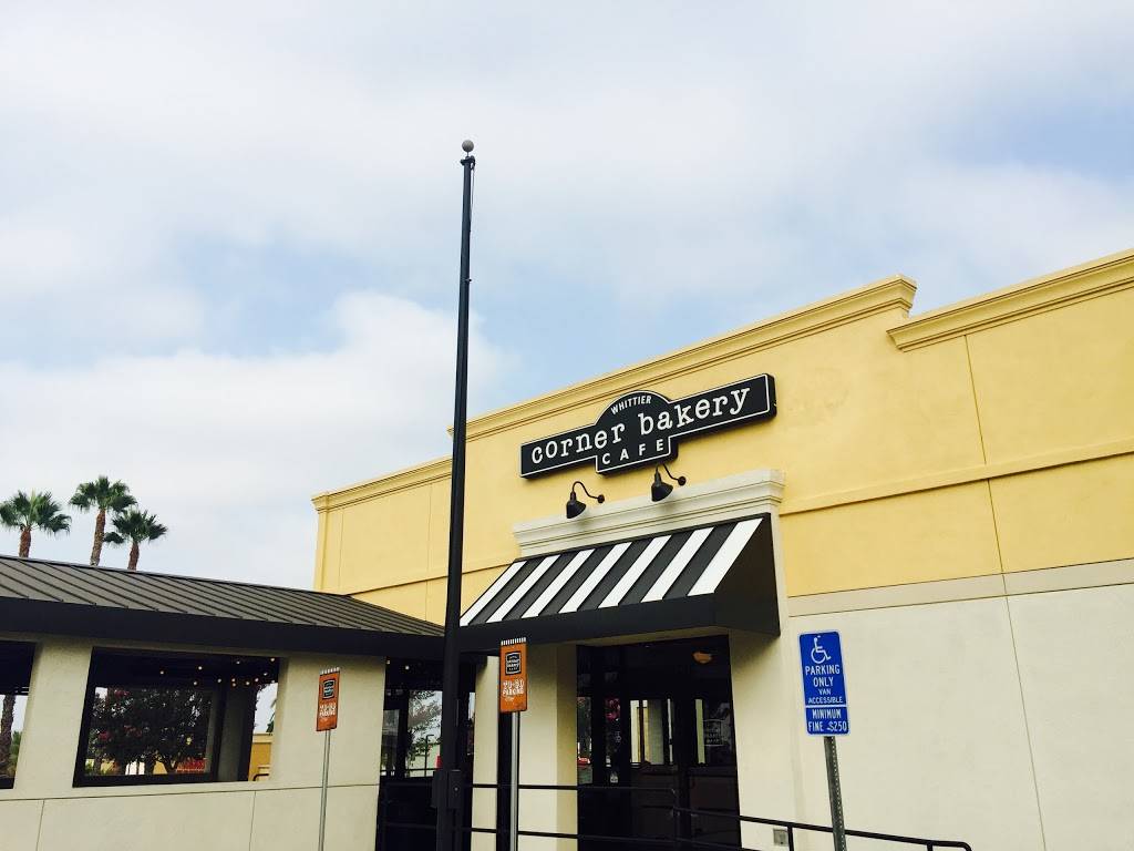 Corner Bakery Cafe | bakery | 13515 Whittier Blvd, Whittier, CA 90605, USA | 5626930985 OR +1 562-693-0985