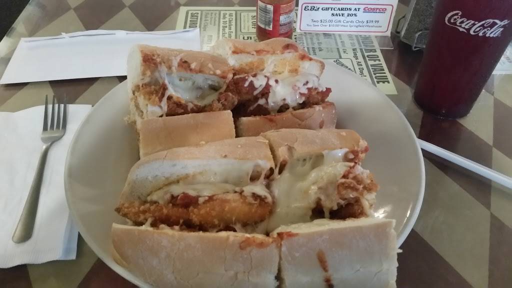 E.Bs Restaurant | restaurant | 385 Walnut St Ext, Agawam, MA 01001, USA | 4137893525 OR +1 413-789-3525