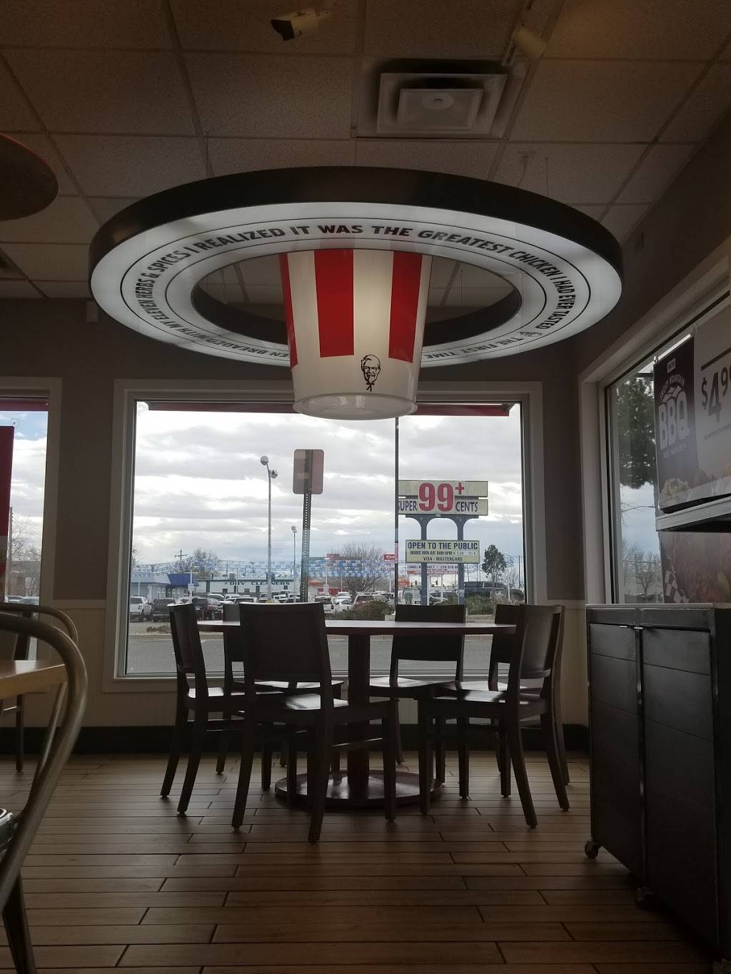 KFC | restaurant | 7140 N Pecos St, Denver, CO 80221, USA | 3034281438 OR +1 303-428-1438