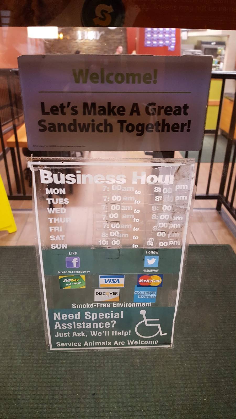 Subway Restaurants | restaurant | Sentinel Square I, 90 K St NE Suite 105, Washington, DC 20002, USA | 2022480800 OR +1 202-248-0800