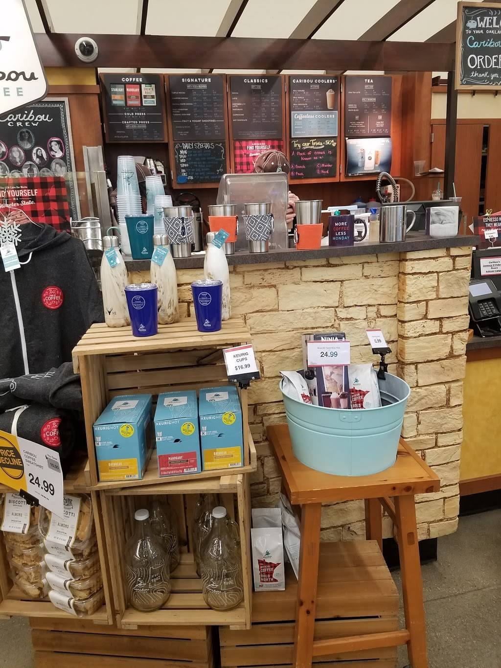 Caribou Coffee | cafe | 3235 Oakland Rd NE, Cedar Rapids, IA 52403, USA | 3193667756 OR +1 319-366-7756