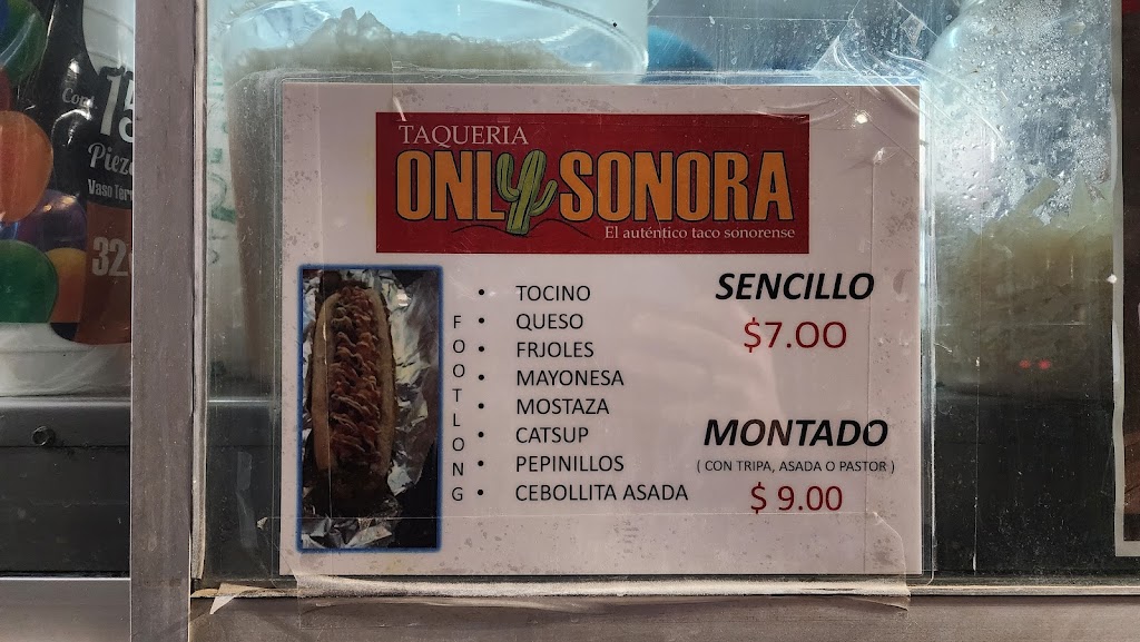 Taqueria Only Sonora | restaurant | 9016 Betel Dr, El Paso, TX 79907, USA | 9158880324 OR +1 915-888-0324