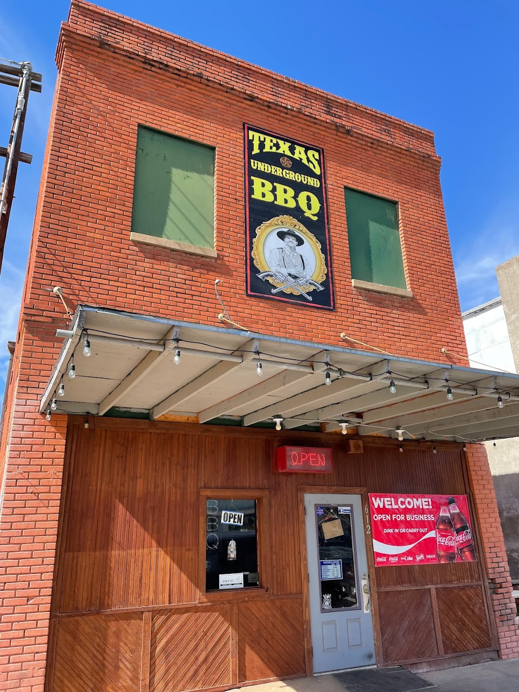 Texas Underground BBQ | restaurant | 612 7th St, Wichita Falls, TX 76301, USA | 9403869504 OR +1 940-386-9504