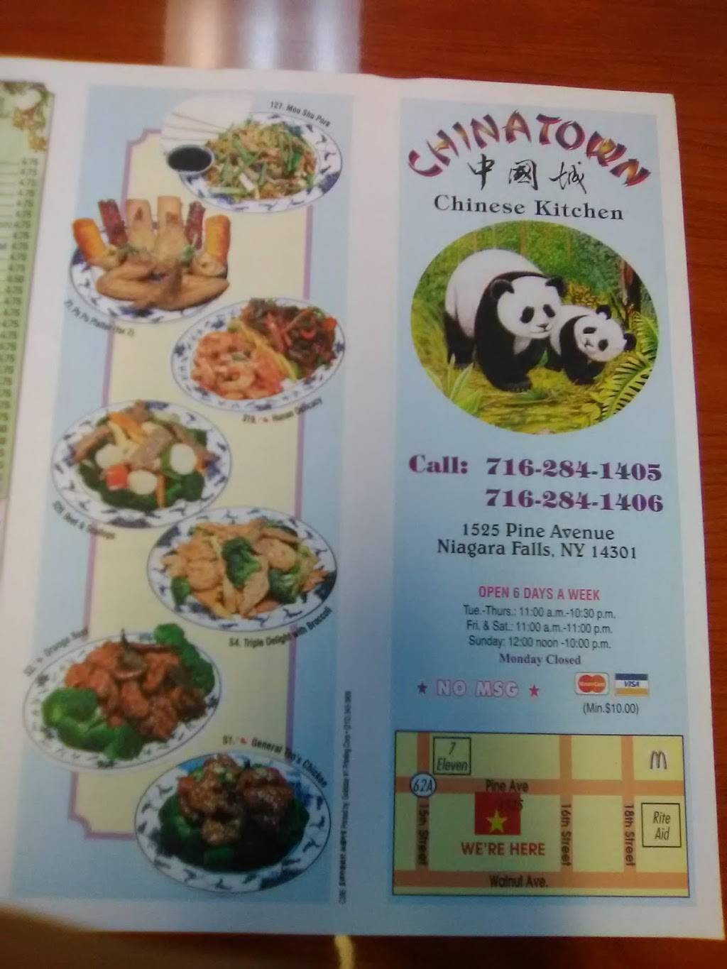 Chinatown Kitchen | restaurant | 1525 Pine Ave, Niagara Falls, NY 14301, USA | 7162841405 OR +1 716-284-1405