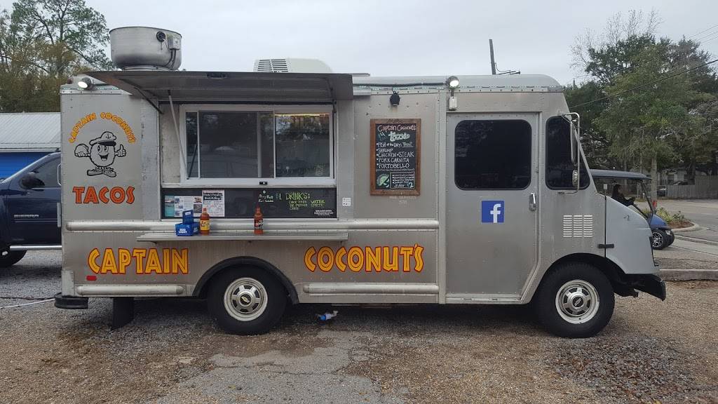 Captain Coconuts Tacos & More | restaurant | 1316 Government St, Ocean Springs, MS 39564, USA | 2283655334 OR +1 228-365-5334