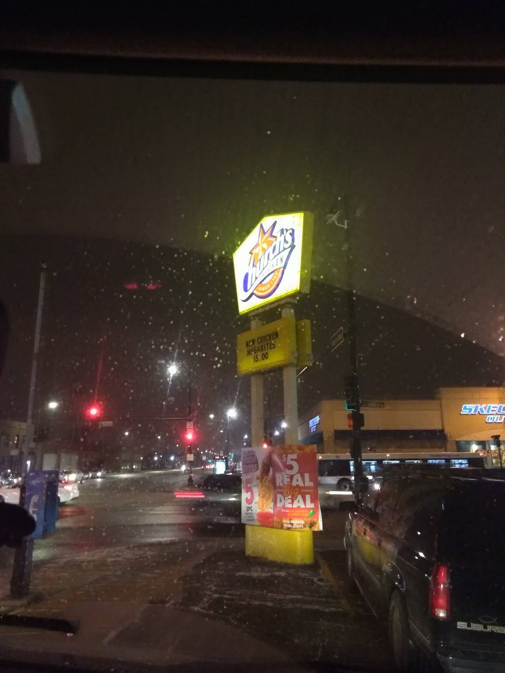 Churchs Chicken | restaurant | 4812 W North Ave, Chicago, IL 60639, USA | 7736226281 OR +1 773-622-6281