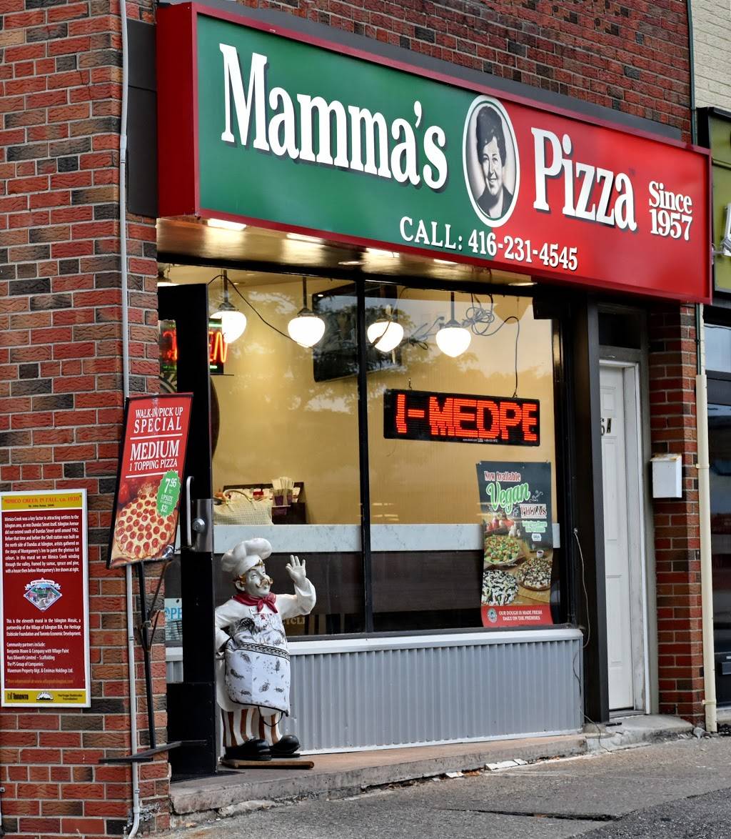 Mammas Pizza | restaurant | 4986 Dundas St W, Etobicoke, ON M9A 1B8, Canada | 4162314545 OR +1 416-231-4545