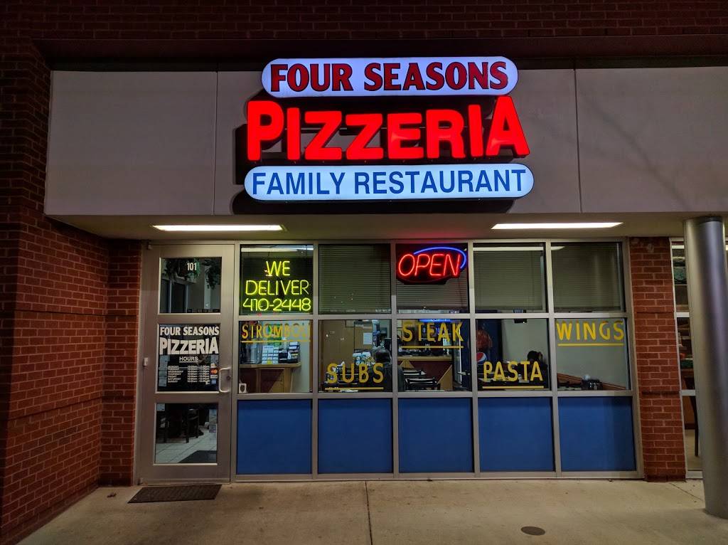 Four Seasons Pizzeria | restaurant | 817 Botetourt Ct, Chesapeake, VA 23320, USA | 7574102448 OR +1 757-410-2448