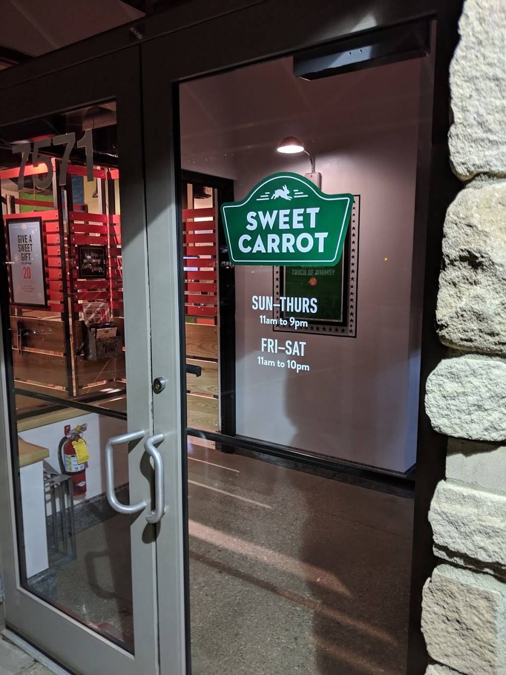 Sweet Carrot | restaurant | 7571 Sawmill Rd, Dublin, OH 43016, USA | 6143620400 OR +1 614-362-0400