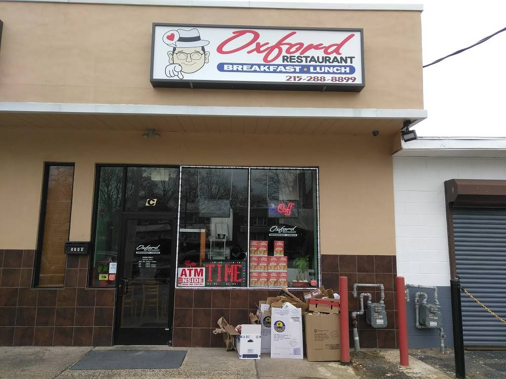 Oxford Restaurant Breakfast and Lunch | restaurant | 5349 Oxford Ave, Philadelphia, PA 19124, USA | 2152888899 OR +1 215-288-8899
