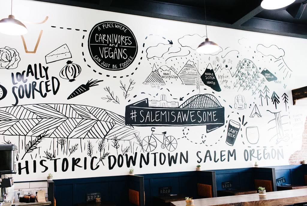 Bo & Vine Burger Bar | restaurant | 176 Liberty St NE, Salem, OR 97301, USA | 9713012585 OR +1 971-301-2585