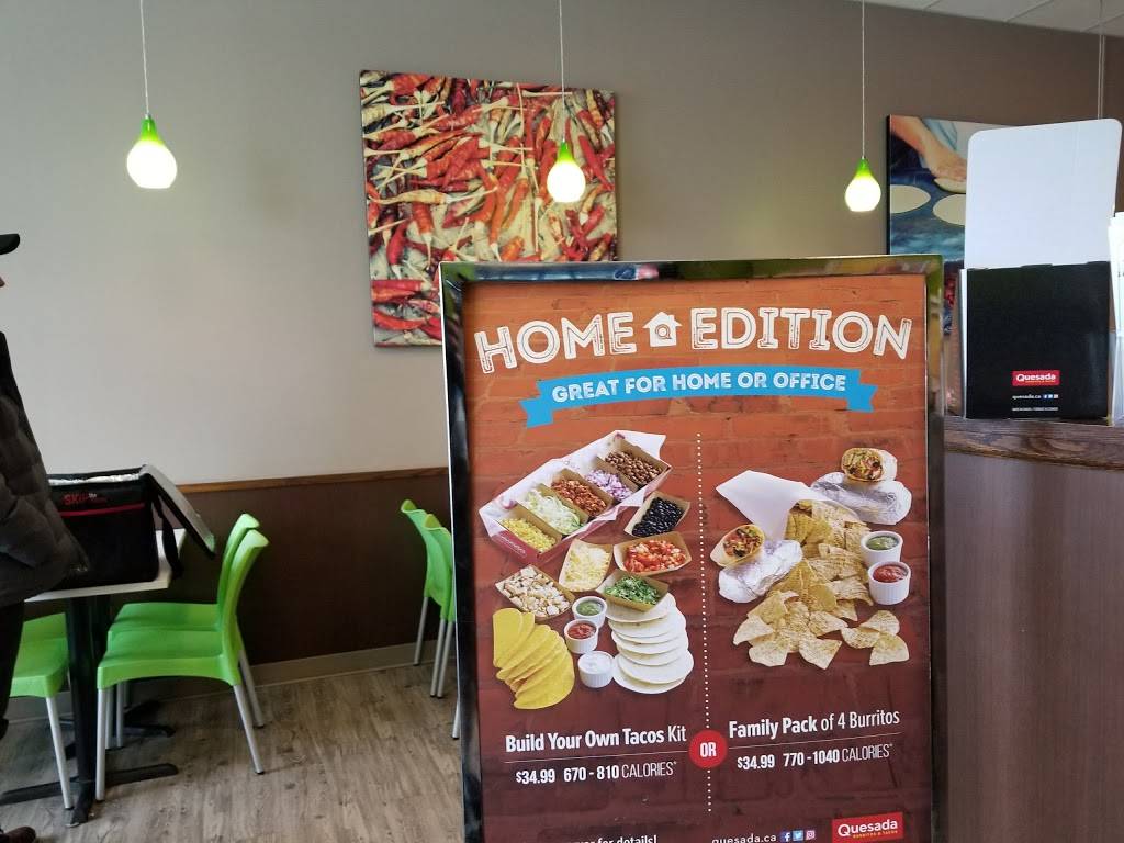 Quesada Burritos & Tacos | restaurant | 629 Fortune Crescent #2, Kingston, ON K7P 0L5, Canada | 6133841110 OR +1 613-384-1110