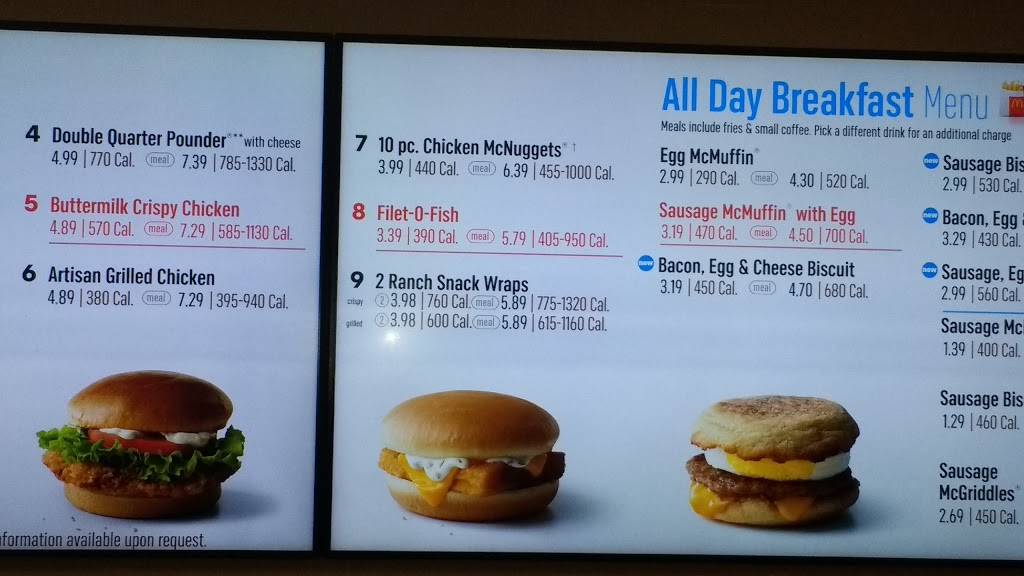 McDonalds | cafe | 787 S Washington Blvd, Sarasota, FL 34236, USA | 9413653030 OR +1 941-365-3030