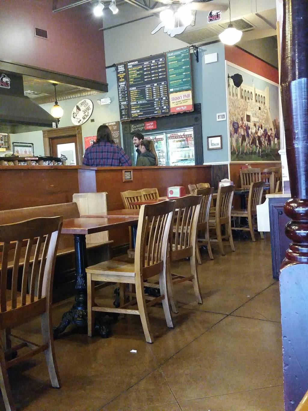 Potbelly Sandwich Shop | restaurant | 1013 W Lincoln Hwy, DeKalb, IL 60115, USA | 8157561658 OR +1 815-756-1658