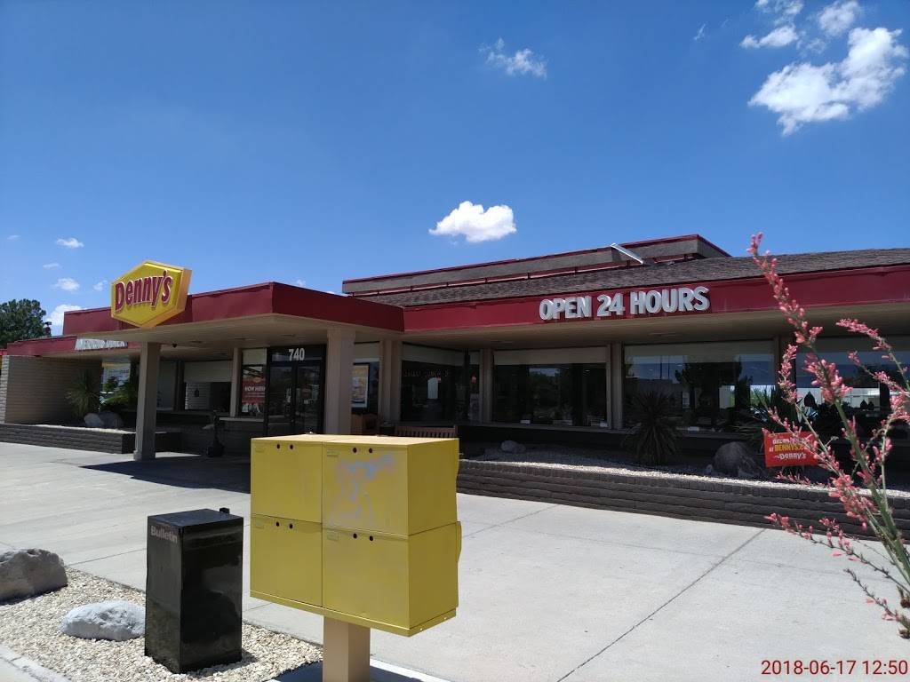 Dennys | restaurant | 740 S Main St, Las Cruces, NM 88001, USA | 5755240791 OR +1 575-524-0791