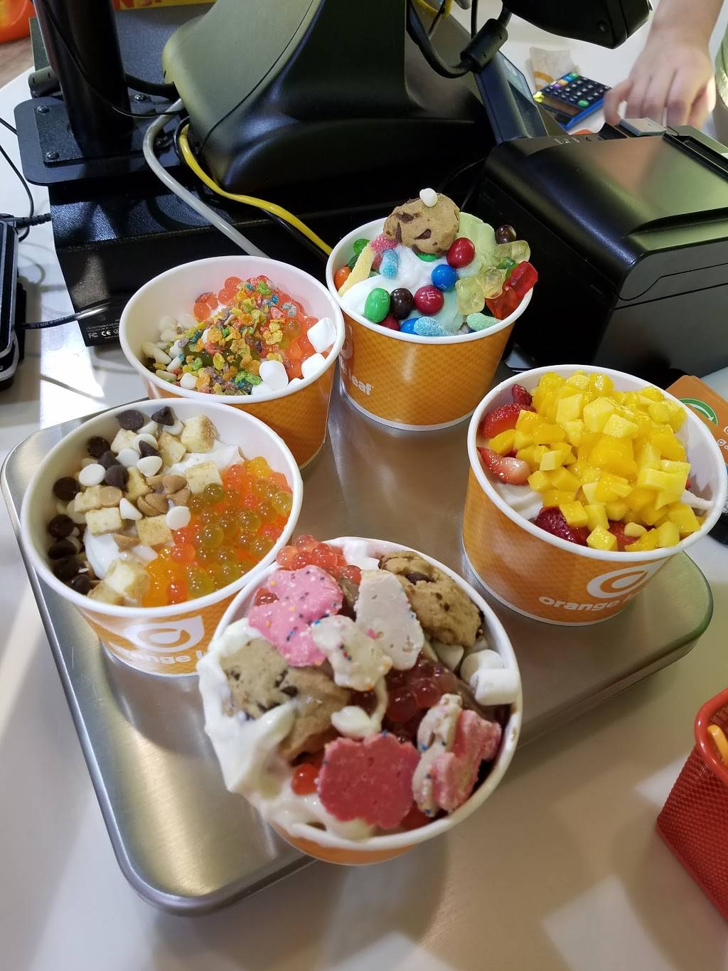 Orange Leaf Frozen Yogurt | restaurant | 119 SW Loop 410 Ste 104, San Antonio, TX 78245, USA | 2108021986 OR +1 210-802-1986