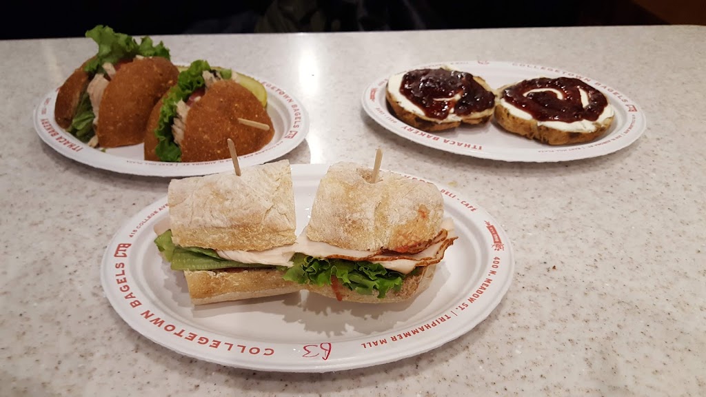 Collegetown Bagels | bakery | 420 College Ave, Ithaca, NY 14850, USA | 6072730982 OR +1 607-273-0982