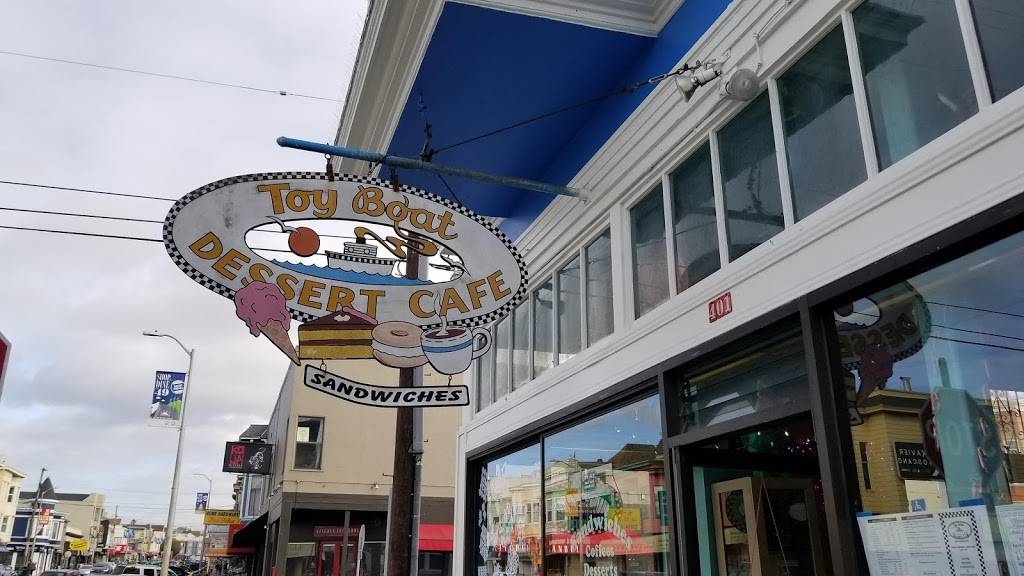 Toy Boat Dessert Cafe | meal takeaway | 401 Clement St, San Francisco, CA 94118, USA | 4157517505 OR +1 415-751-7505